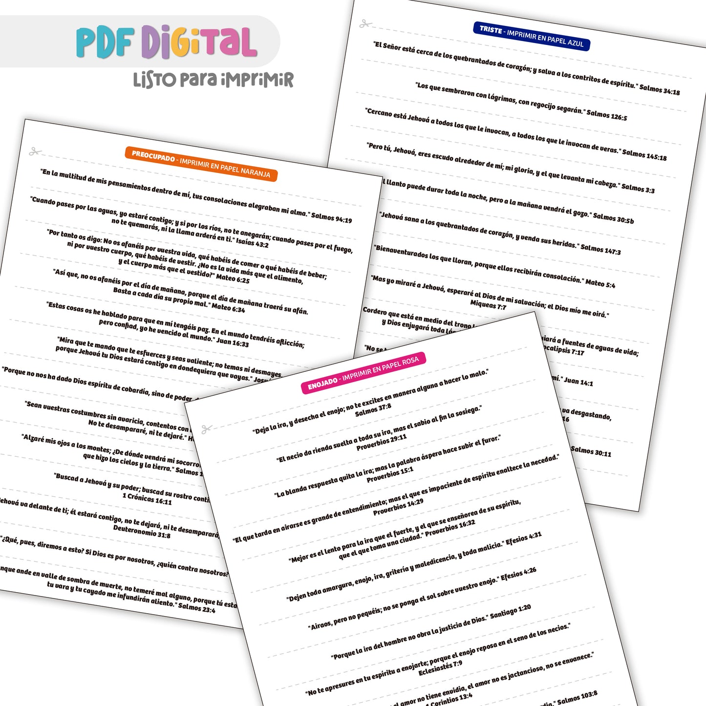 PDF de Versículos Bíblicos
